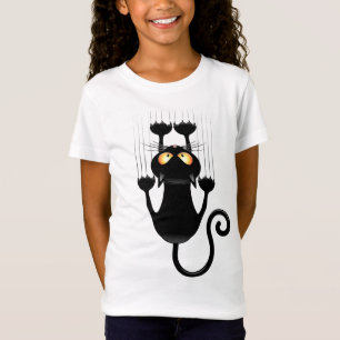 T-Shirt Cat Falling down fun dessin personnage