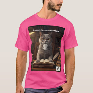 T-shirt Cat Freud : Les Commerçants N'Ont Pas De Superego