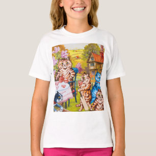 T-shirt Cat Garden Party