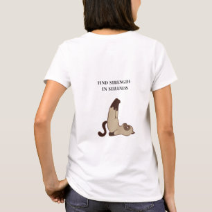 T-shirt CAT Guerrier pacifique Yoga