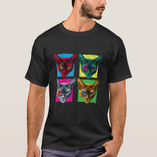 T-shirt Cat Javanese Oriental Long Hair Mandarin