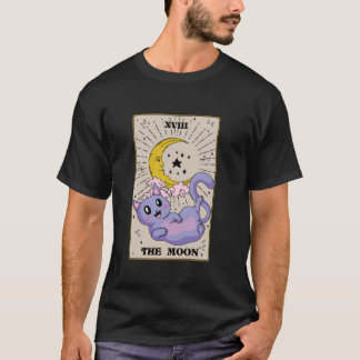 T-shirt Cat Kawaii Cute Tarot Pastel Goth Gothique Occult