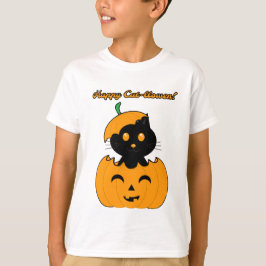 T-shirt Cat-lloween