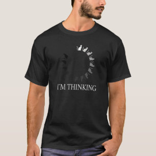 T-shirt Cat Loading Bar Cats Concentration Pensez À Ki