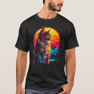 T-shirt Cat Maine Coon
