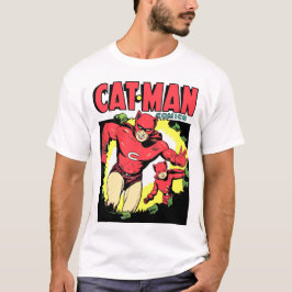 T-shirt Cat-Man Comics : juin 1942