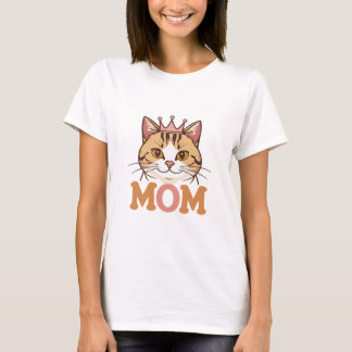 T-shirt Cat mom