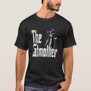 T-shirt Cat Mom Catmos Crazy Knife Cat Mother Kitty Mom