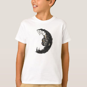T-shirt Cat Moon