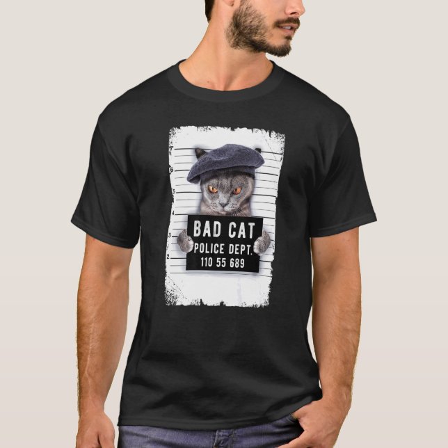 T-shirt Cat Mug (Devant)