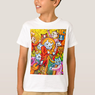 T-shirt Cat Musical Band