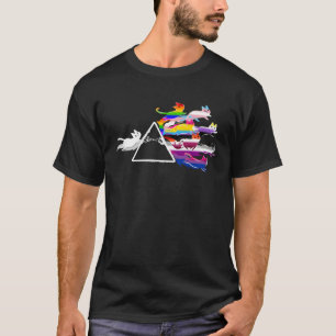 T-shirt Cat Prisma Mois Gay pride LGBT Rainbow Flag Diver