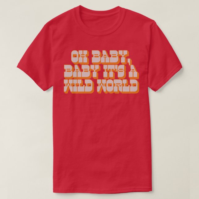 T-shirt Cat Stevens Wild World (Design devant)