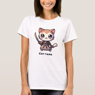 T-shirt Cat-tana