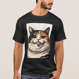 T-shirt Cat Tease Mème Drôle Kitty Mème Iconique