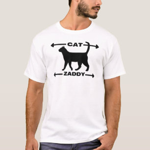 T-shirt "Cat Zaddy" T - Chemise