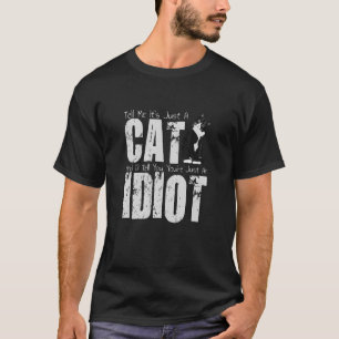 T-shirt Cataholic Lifestyle Propriétaire Animaux et Chat O