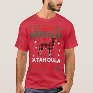 T-shirt Catahoula Dog Lover Family Pajama Dog Ugly Christm