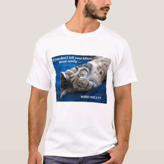 T-shirt Cataire de chaton