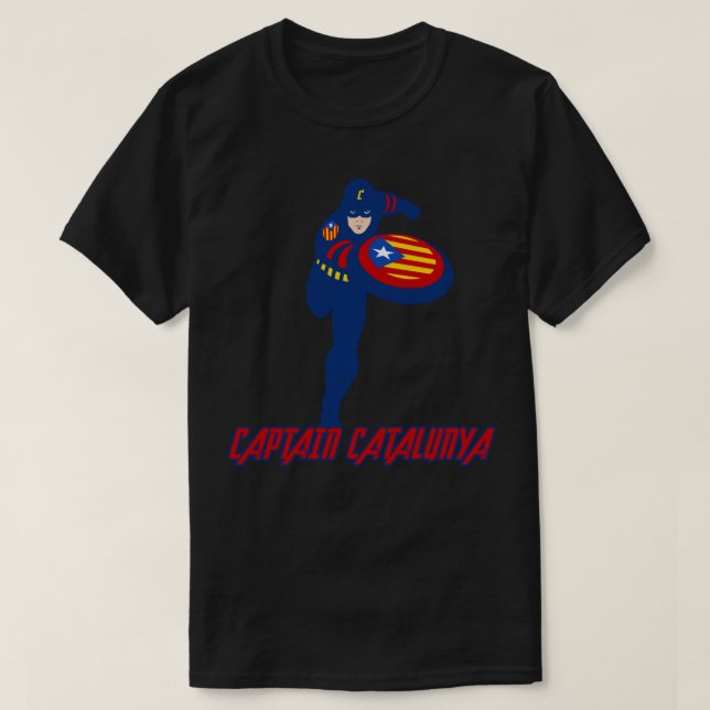 T-shirt catalane barca (Design devant)