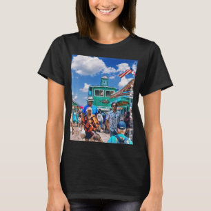 T-shirt Catalina Island Avalon Les gens profitent de la je