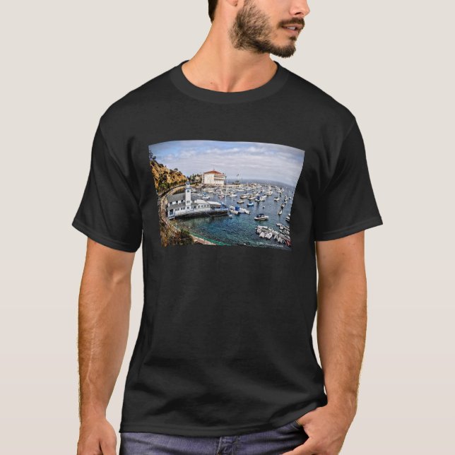T-shirt Catalina Island, Californie (Devant)