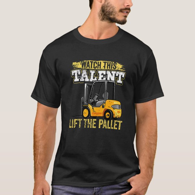 T-shirt Catalogue de chariots élévateurs à fourche motoris (Devant)