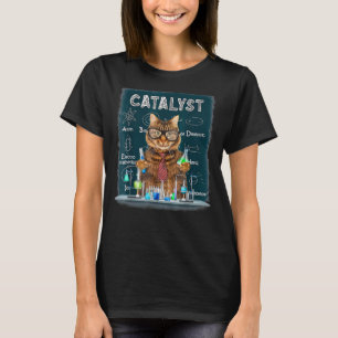 T-shirt Catalyst Chimie Funny Chimiste Science Nerd