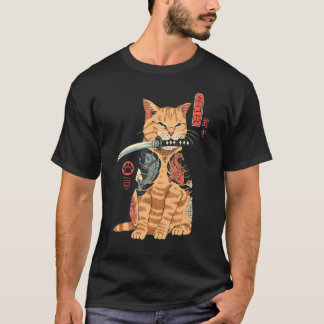 T-shirt Catana Cat