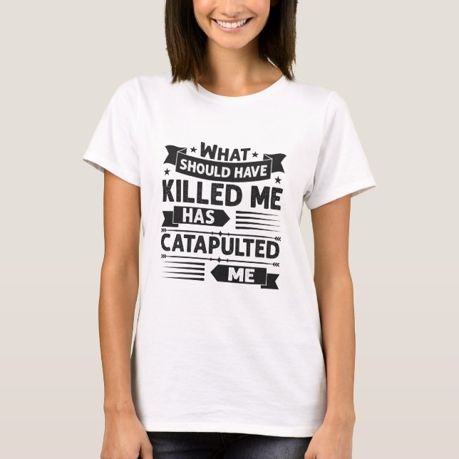T-shirt Catapulté (Devant)