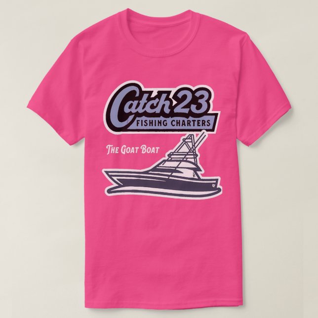 T-shirt Catch 23 Charte de pêcheTShirt (Design devant)