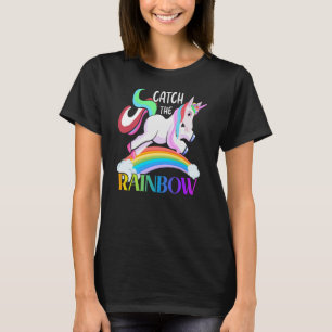 T-shirt Catch the Rainbow - Unicorn Designs-15989