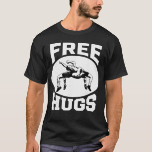 T-shirt Catching drôle câlins gratuits
