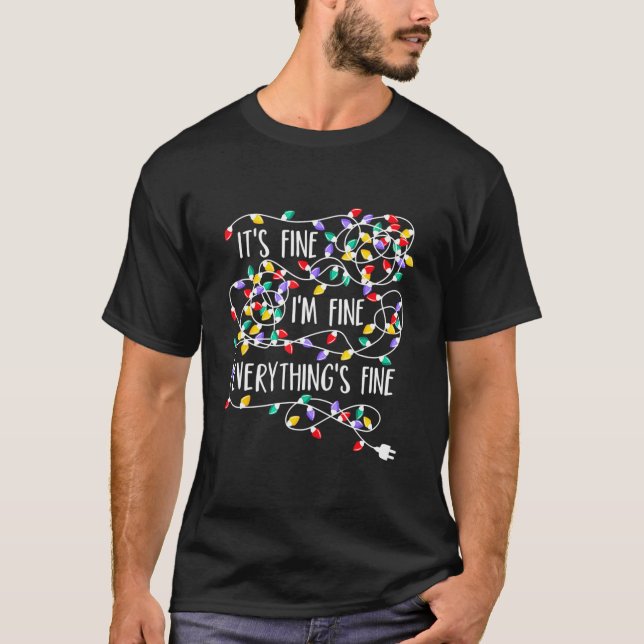 T-shirt Catchykey C'est bon Je suis fin Tout est clair (Devant)