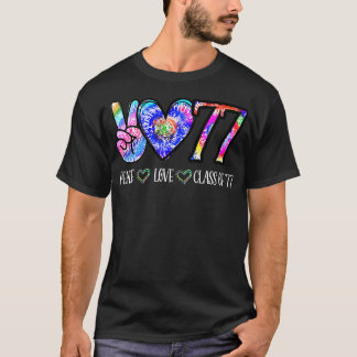 T-shirt Catégorie De 1977, à savoir Dye Senior Graduation 