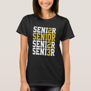 T-shirt Catégorie de 2023 Aînés 2023 Tissu de fin d'études