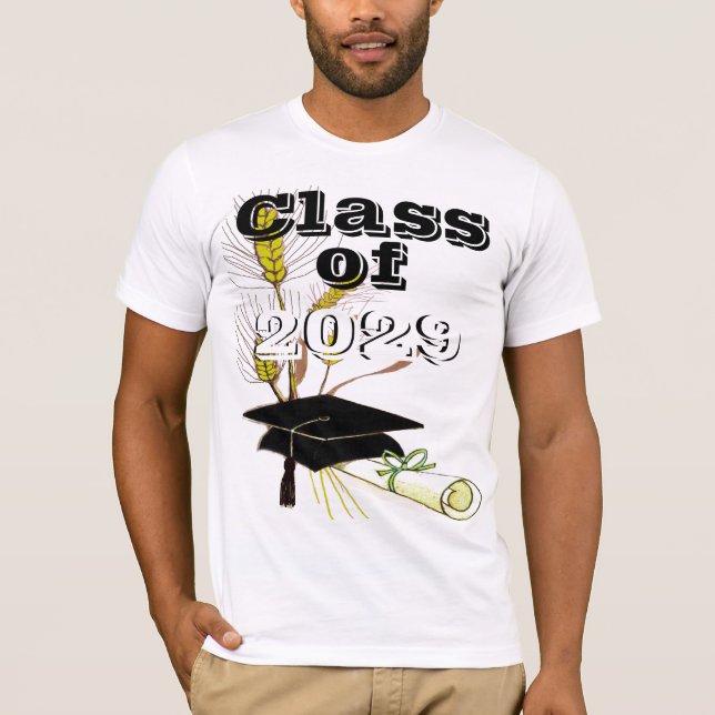 T-shirt Catégorie de diplôme Changement à l'année en cours (Devant)