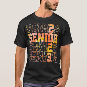 T-shirt Catégorie de diplômés supérieurs de 2023 Tie D