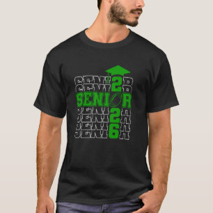 T-shirt Catégorie Supérieure De 2026 Graduation 2026 Green