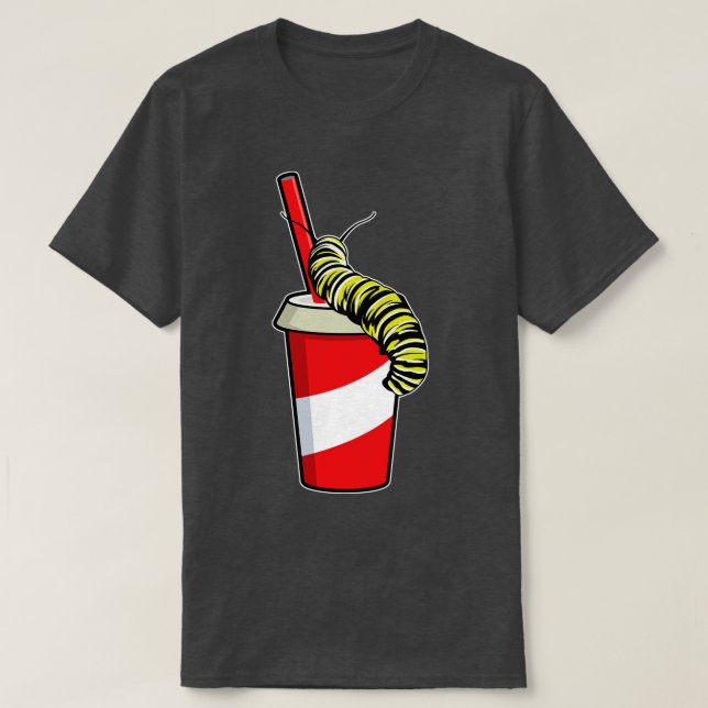 T-shirt Caterpillar (Design devant)