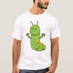 T-shirt Caterpillar à la Méditation du Yoga