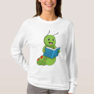 T-shirt Caterpillar à lire avec livre