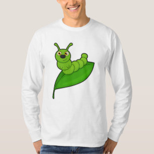 T-shirt Caterpillar avec feuille
