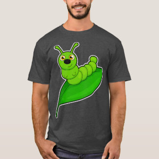T-shirt Caterpillar avec feuille 2