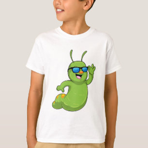 T-shirt Caterpillar avec lunettes de soleil