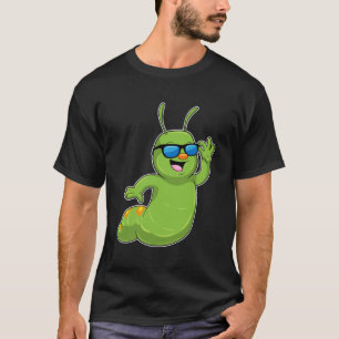 T-shirt Caterpillar avec lunettes de soleil