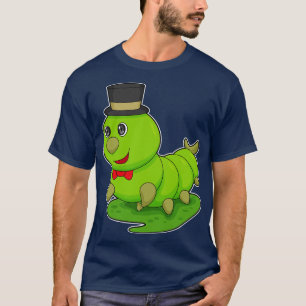 T-shirt Caterpillar Comme Gentleman Avec Cylindre