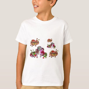 T-shirt Caterpillar et Ladybug Lady Bug Graphic