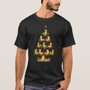 T-shirt Caterpillar Xmas Holiday Caterpillar Christmas Tr