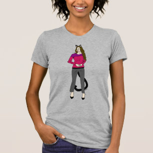T-shirt catgirl
